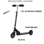ECOFLY 125 Series Foldable Steel Kids Kick Scooter - Double Brakes & Flash Wheels